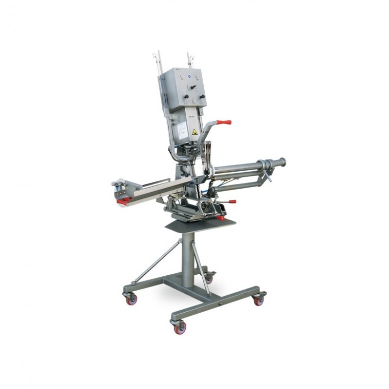 Yarı otomatik çift klips makinesi KOMPO KN-26P ve KN-26PE
