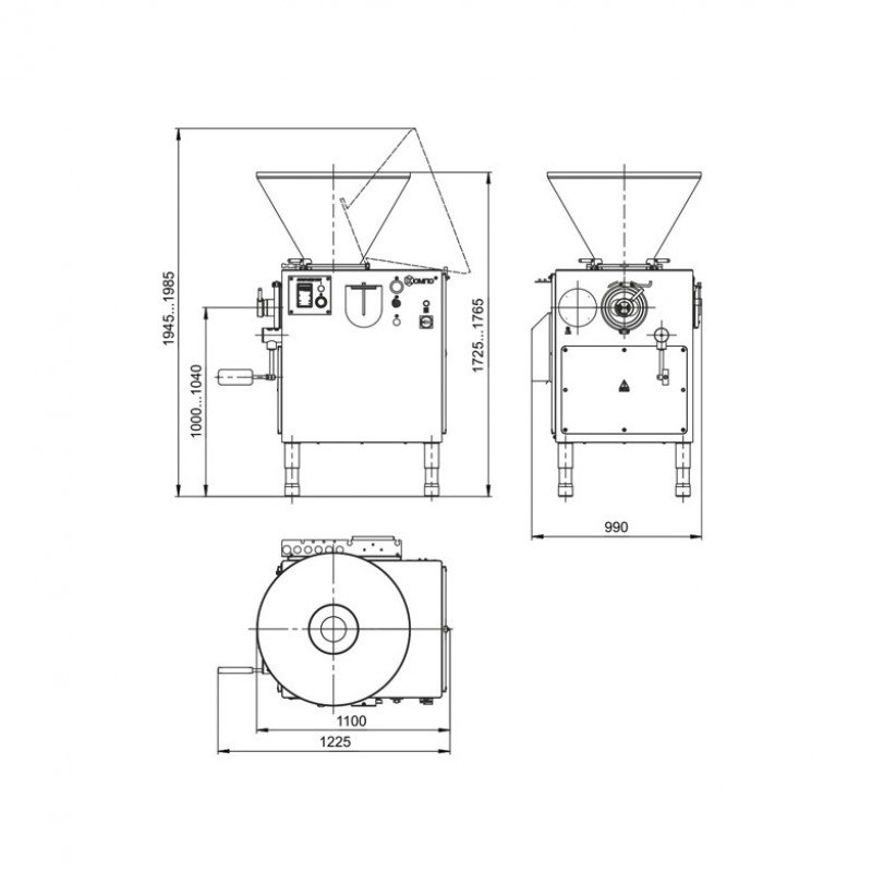 Vakumlu Dolum Makinası KOMPO MINI 1500
