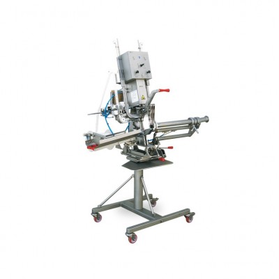 Yarı otomatik çift klips makinesi KOMPO KN-26P ve KN-26PE